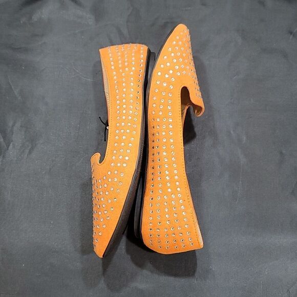 BRAND NEW FREE REIGN STUDDED ALMOND TOE FLAT SHOE - Picture 6 of 15